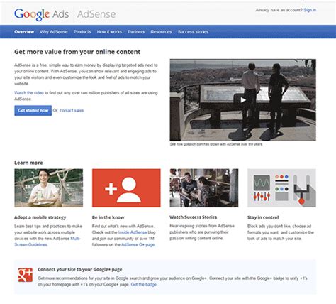 best website builder for adsense.